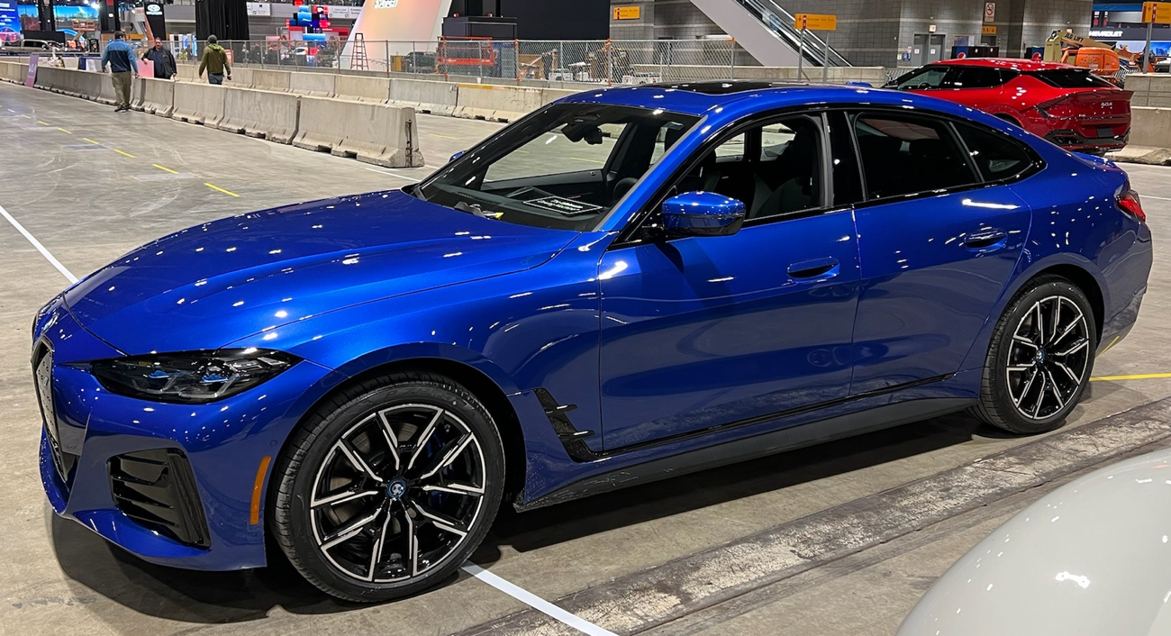 2022 BMW i4 at 2022 Chicago Auto Show